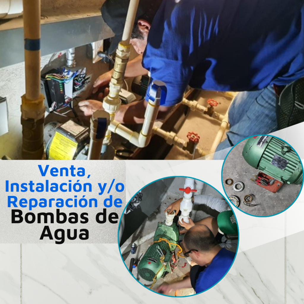 venta, Instalación o Reparación de Bomba de Agua.