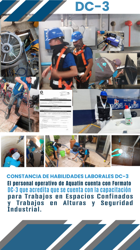 DC-3 Lavado de cisternas y tinacos