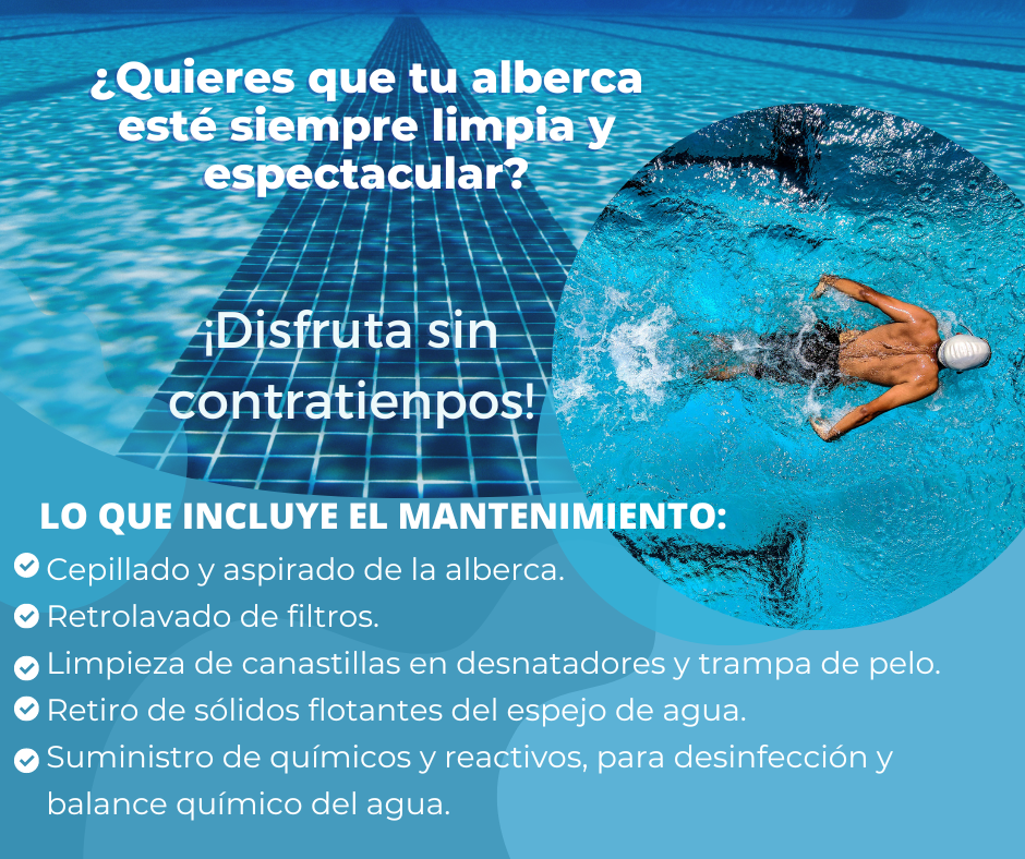 Mantenimiento de Albercas en Ciudad de México