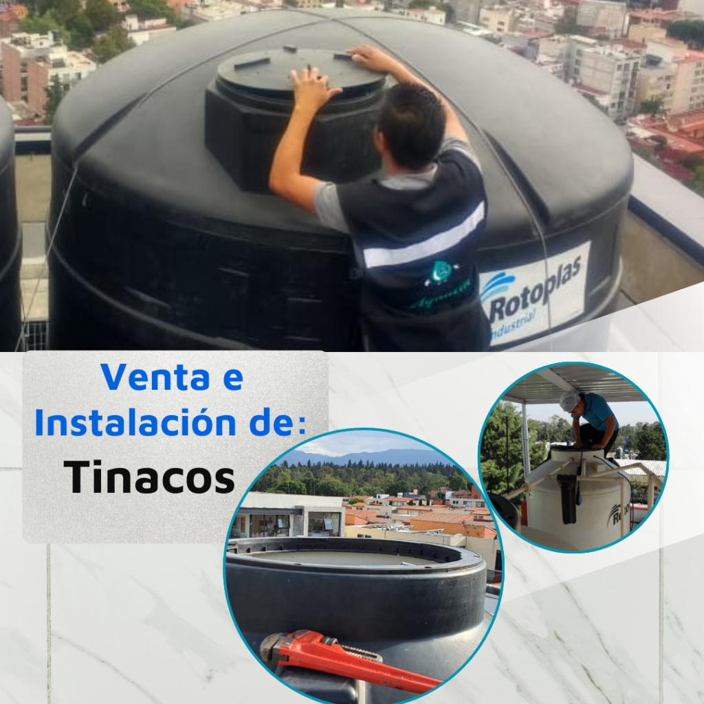 Servicio de Plomería Venta e Instalación de Tinacos